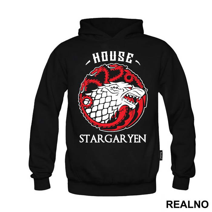 House Stargaryen - House Stark - House Targaryen - Game Of Thrones - Majica