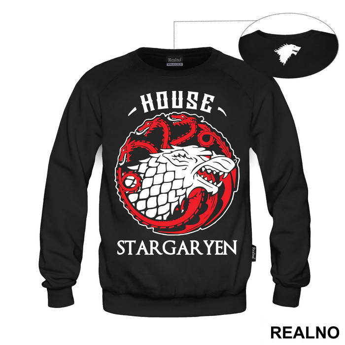 House Stargaryen - House Stark - House Targaryen - Game Of Thrones - Majica