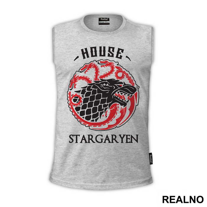 House Stargaryen - House Stark - House Targaryen - Game Of Thrones - Majica