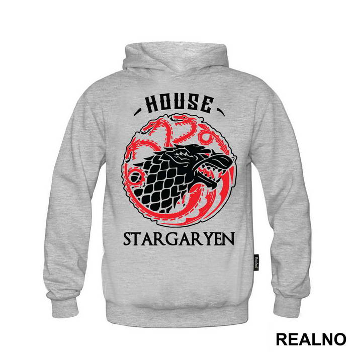 House Stargaryen - House Stark - House Targaryen - Game Of Thrones - Majica