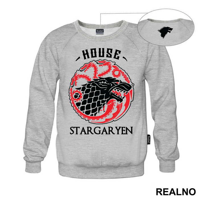 House Stargaryen - House Stark - House Targaryen - Game Of Thrones - Majica