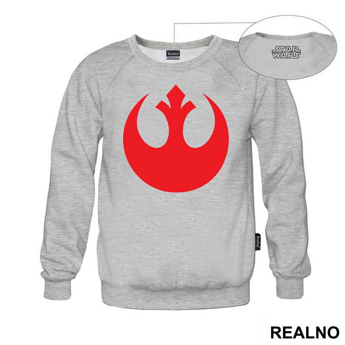 Red Rebel Alliance - Logo - The Last Jedi - Star Wars - Majica