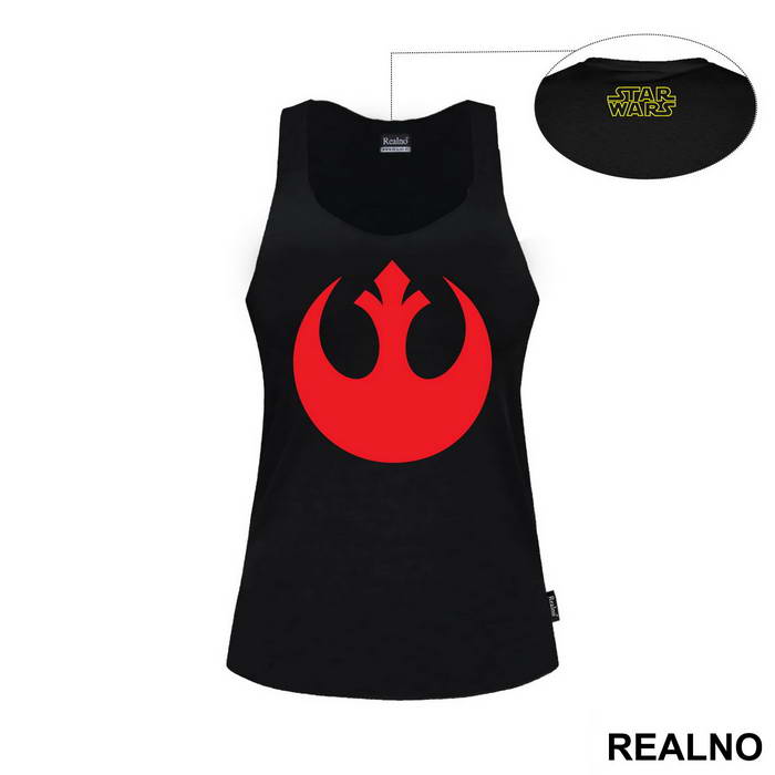 Red Rebel Alliance - Logo - The Last Jedi - Star Wars - Majica