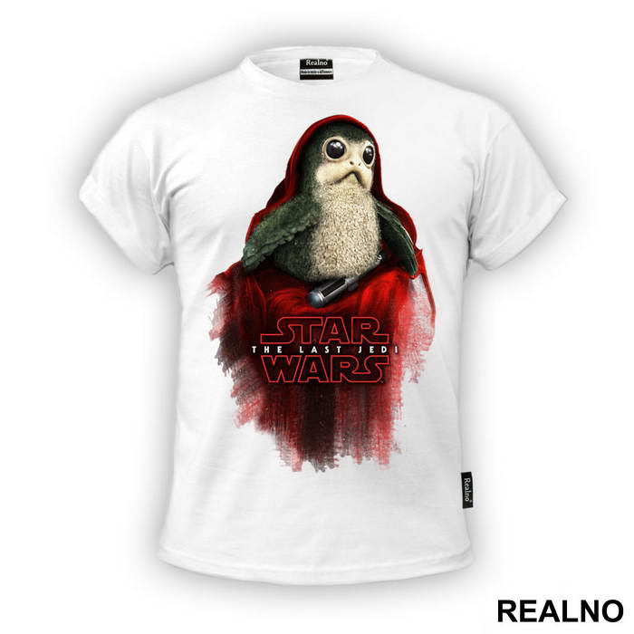 Porg And Lightsaber - The Last Jedi - Star Wars - Majica