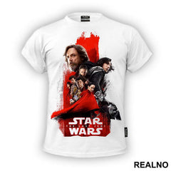Whole Crew - Drawing - The Last Jedi - Star Wars - Majica