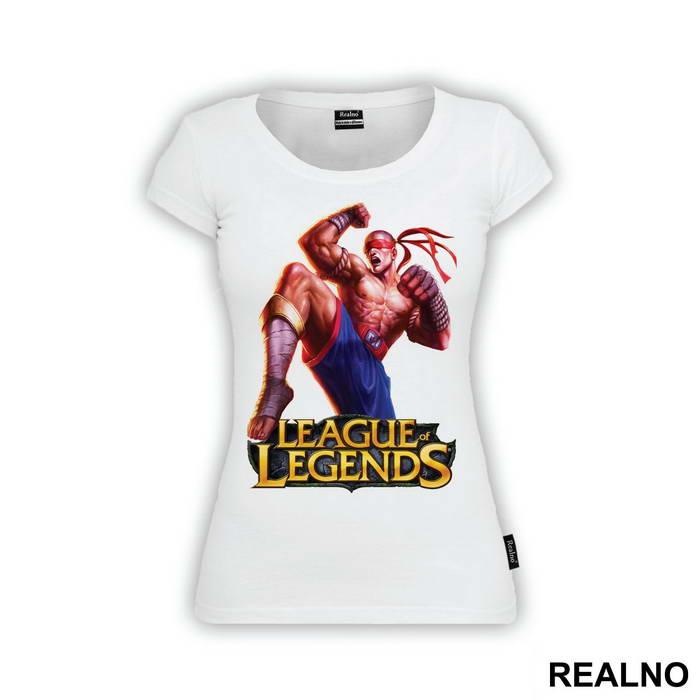 Muay Thai Lee Sin - League Of Legends - Majica