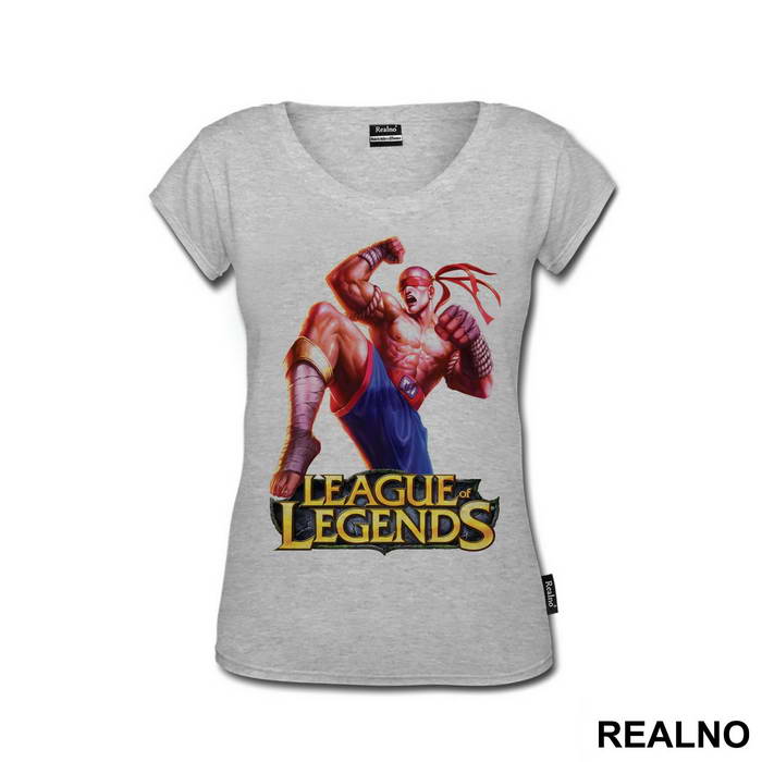 Muay Thai Lee Sin - League Of Legends - Majica