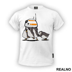 Porgs Carrying BB8 - The Last Jedi - Star Wars - Majica