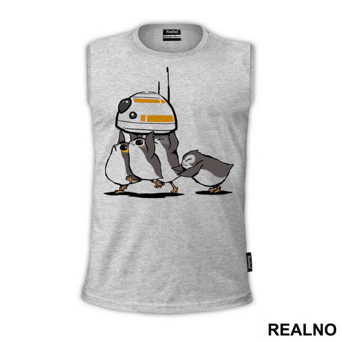Porgs Carrying BB8 - The Last Jedi - Star Wars - Majica