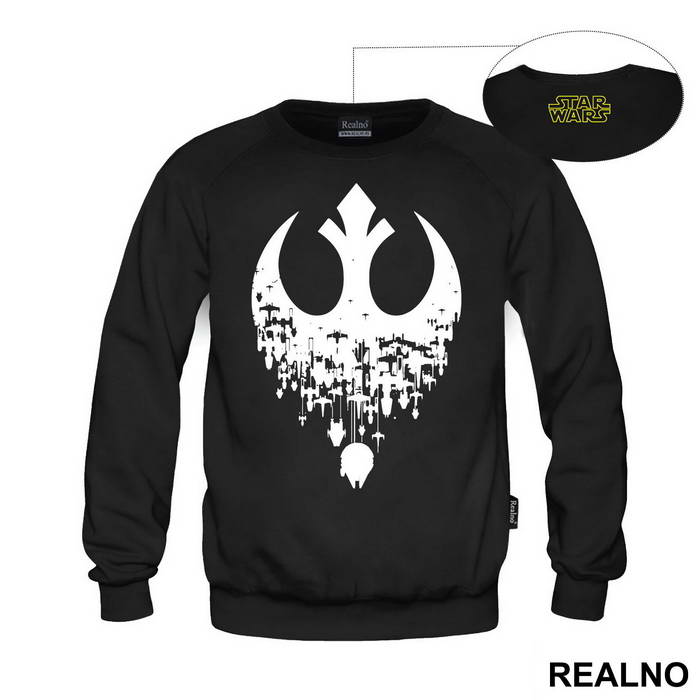 Rebel Alliance - Starships - Falcon - Star Wars - Majica