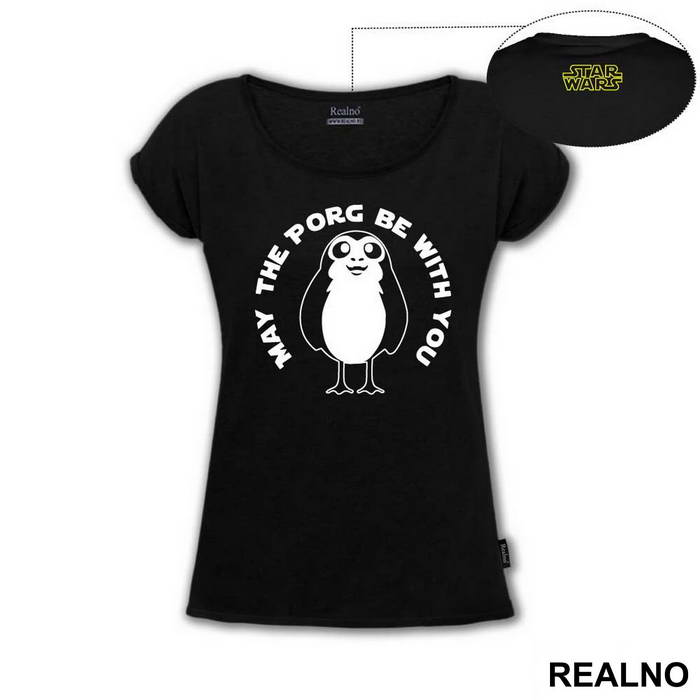 May The Porg Be With You - Star Wars - Majica