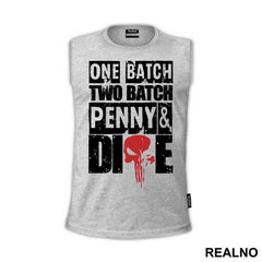 One Batch, Two Batch, Penny And Dime - Red Skull - Punisher - Majica