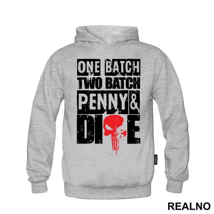 One Batch, Two Batch, Penny And Dime - Red Skull - Punisher - Majica