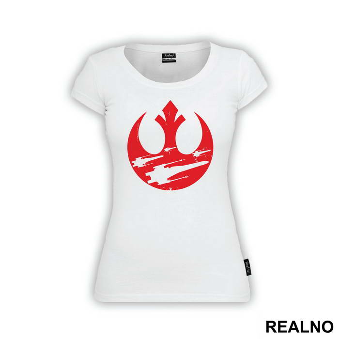 Red Rebel Alliance - Starships - Star Wars - Majica