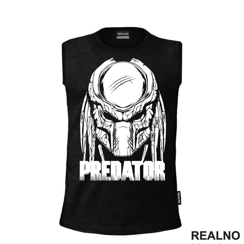 Skull Outline - Predator - Majica