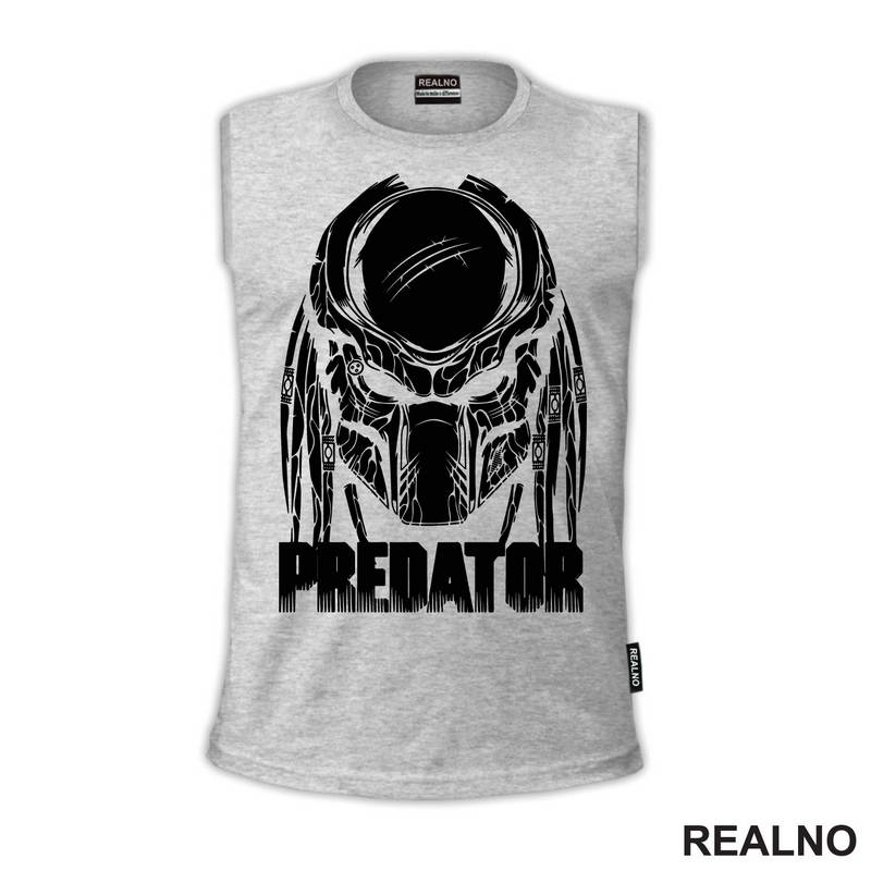 Skull Outline - Predator - Majica