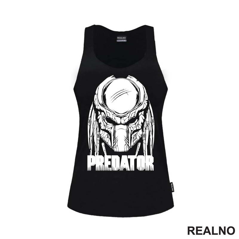 Skull Outline - Predator - Majica
