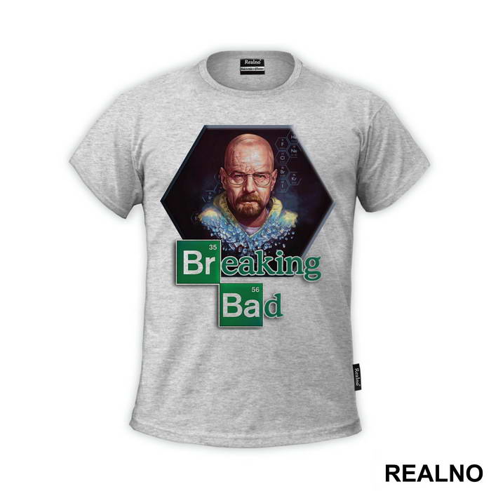 Walter Black Hexagon - Breaking Bad - Majica