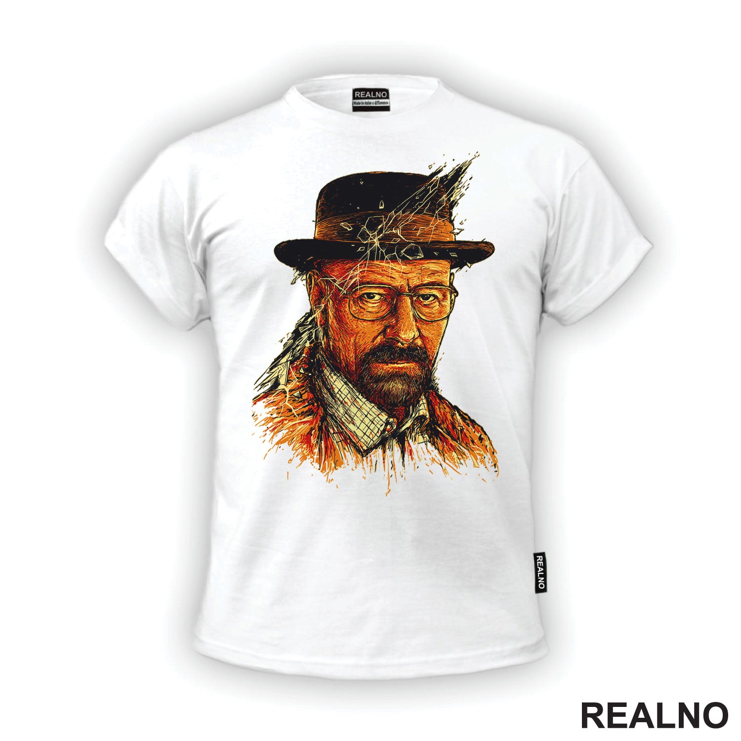 Walter Drawing Brown - Breaking Bad - Majica