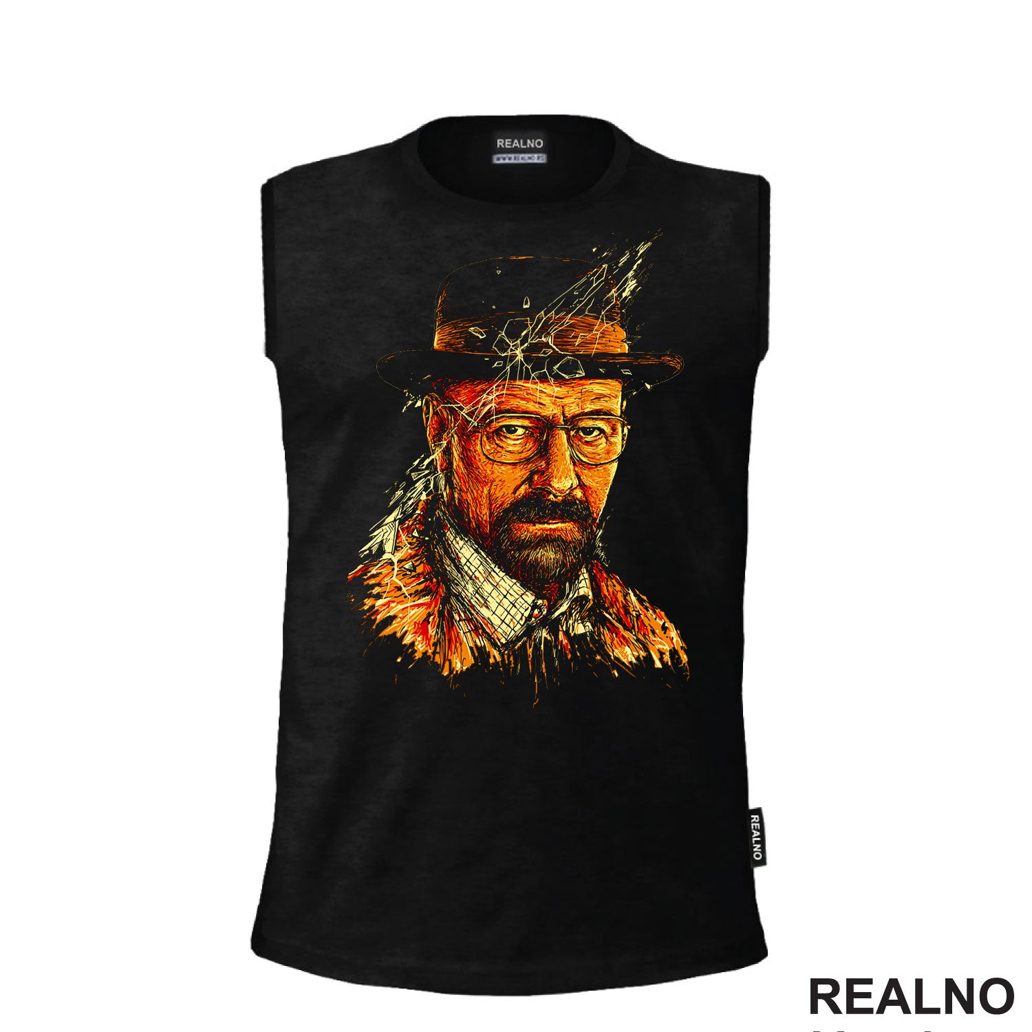Walter Drawing Brown - Breaking Bad - Majica