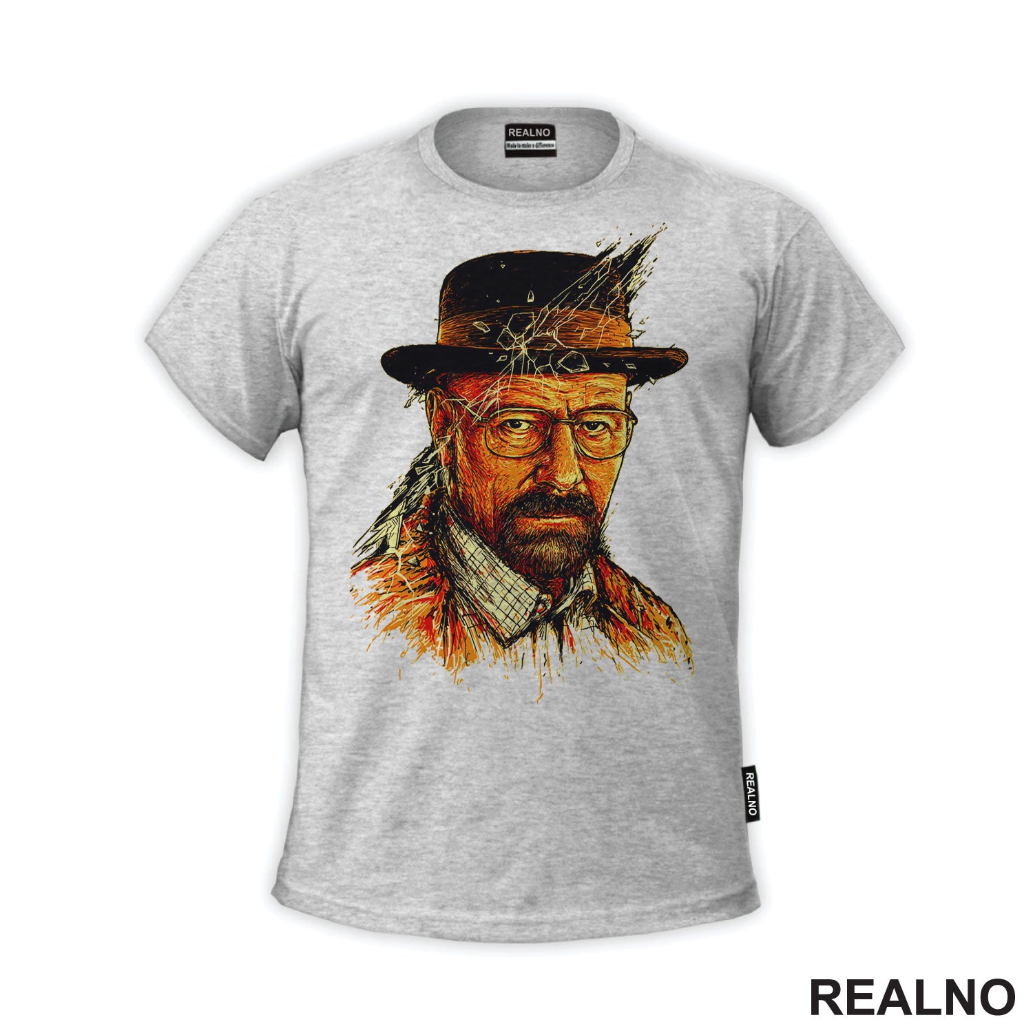 Walter Drawing Brown - Breaking Bad - Majica