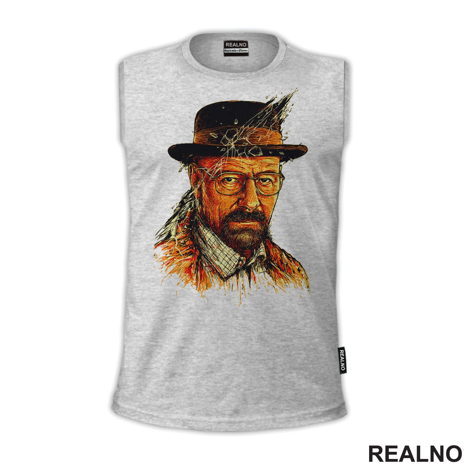 Walter Drawing Brown - Breaking Bad - Majica