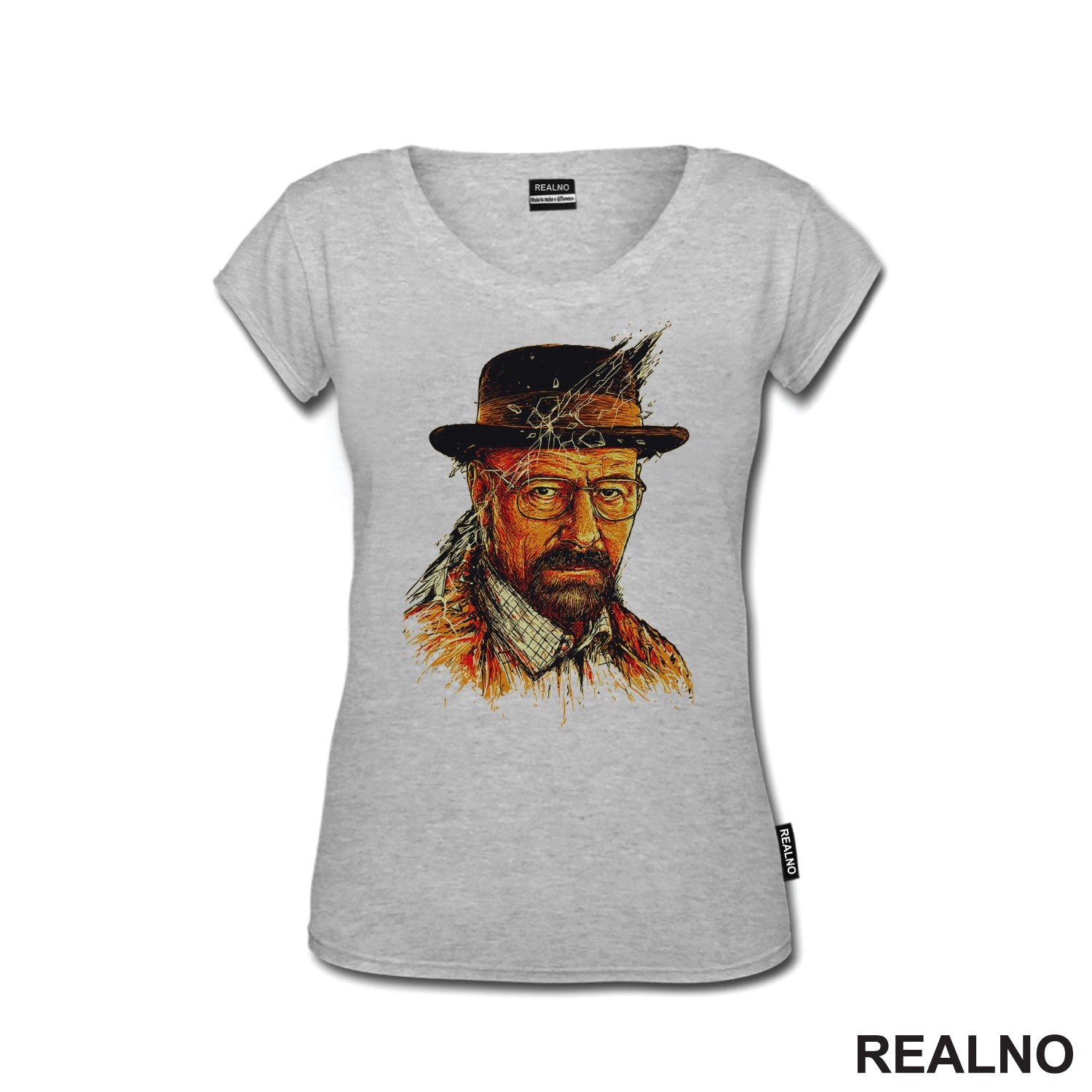 Walter Drawing Brown - Breaking Bad - Majica