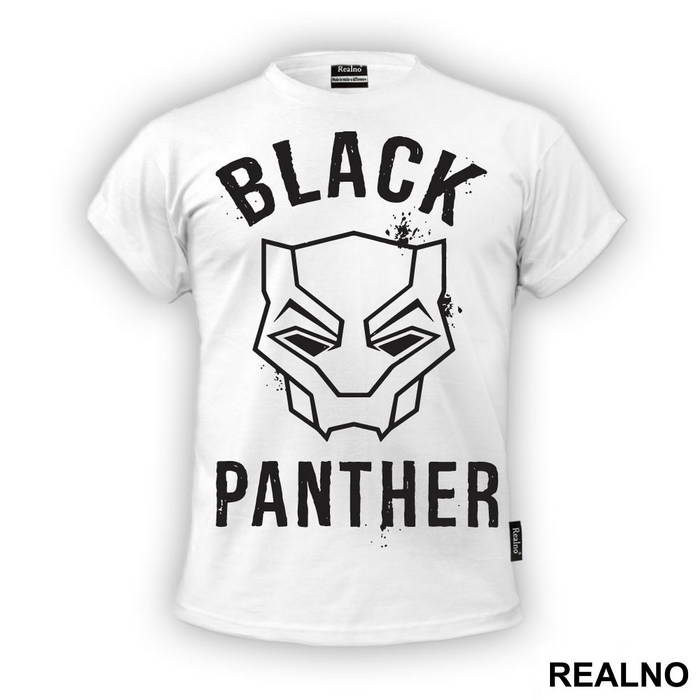 Paint Tag - Black Panther - Majica