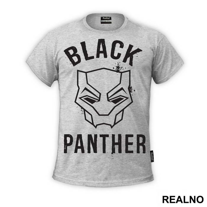 Paint Tag - Black Panther - Majica