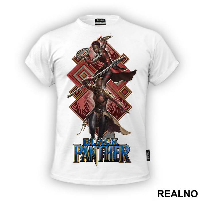 Nakia And Okoye - Black Panther - Majica