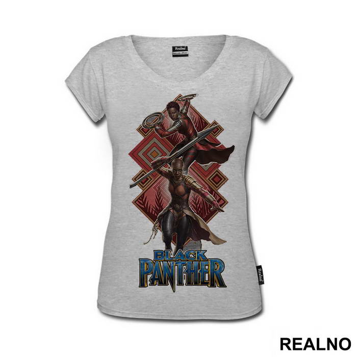 Nakia And Okoye - Black Panther - Majica