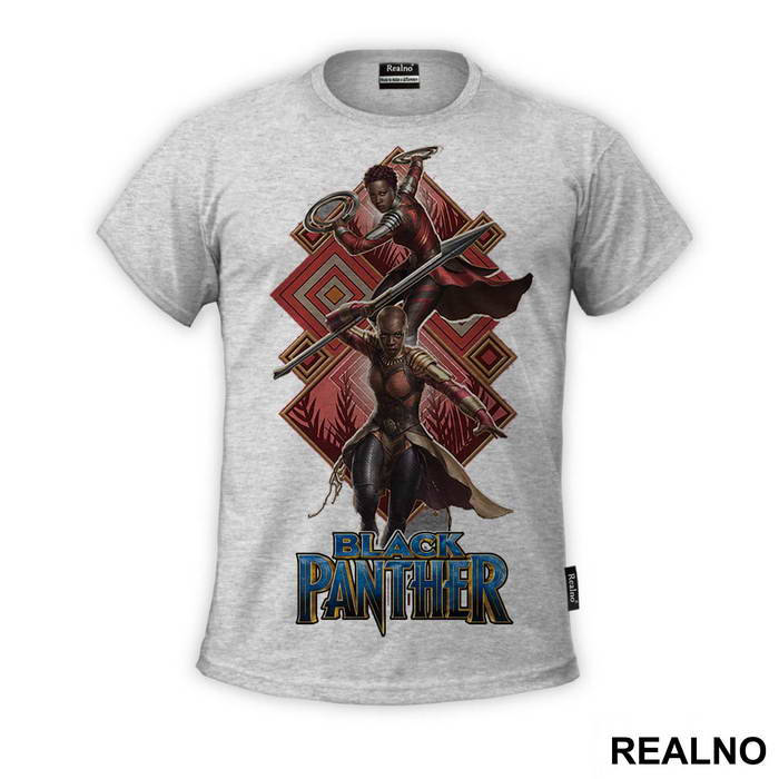 Nakia And Okoye - Black Panther - Majica
