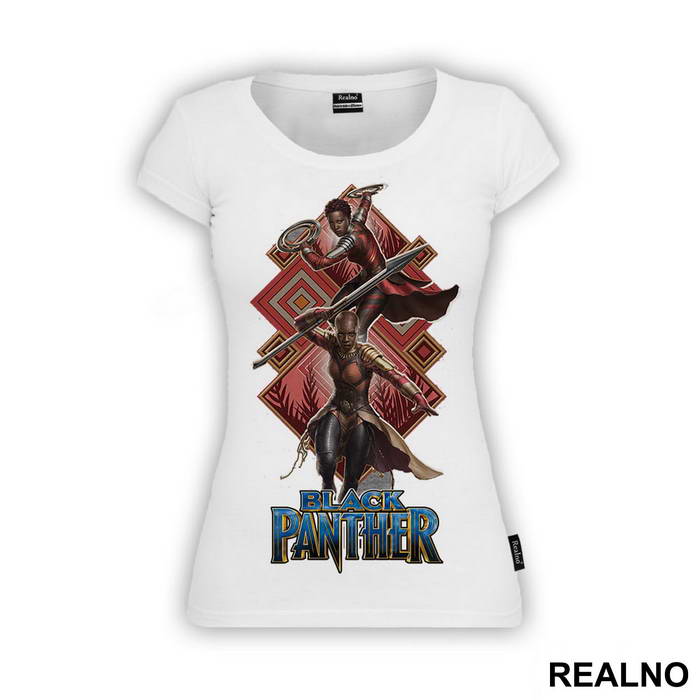 Nakia And Okoye - Black Panther - Majica