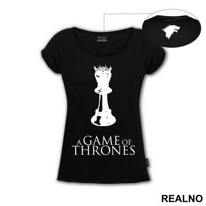 Black Chess Piece - Game Of Thrones - GOT - Majica
