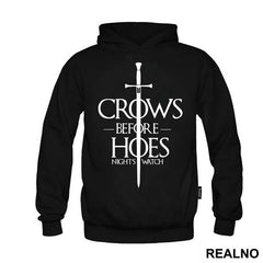 Crows Before Hoes With Big Sword - Game Of Thrones - GOT - Majica