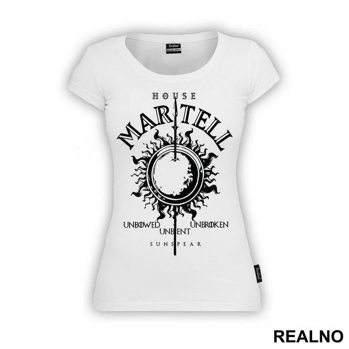 House Martell Sigil Black - Game Of Thrones - GOT - Majica