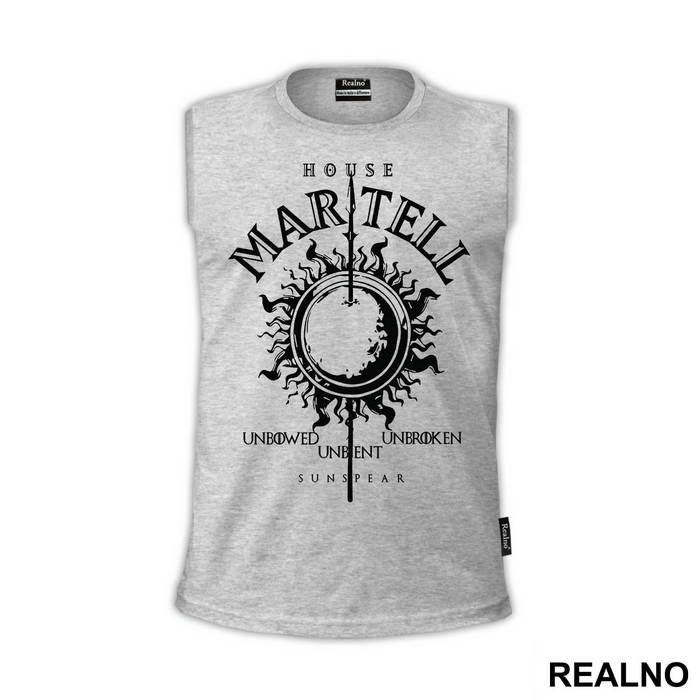 House Martell Sigil Black - Game Of Thrones - GOT - Majica