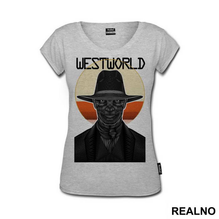Man In Black - Lines - Westworld - Majica