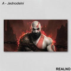 Fire - God Of War - Slika na platnu - Kanvas