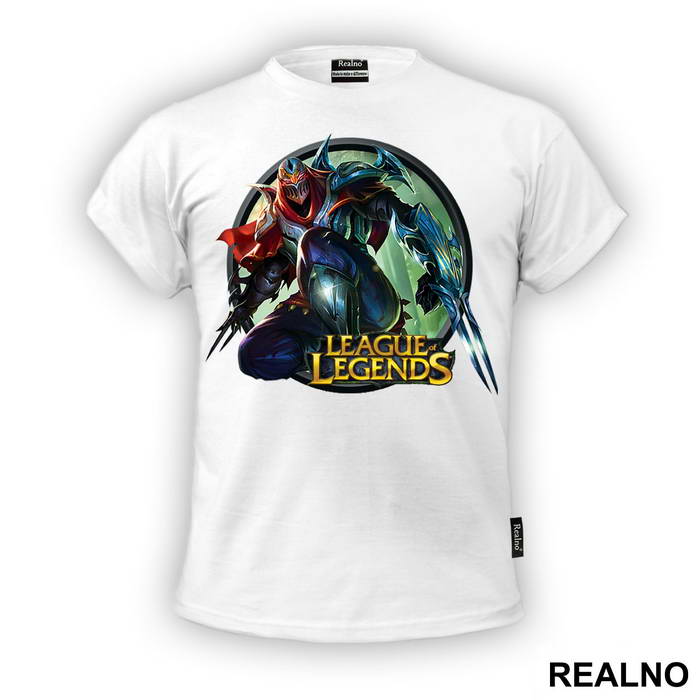 Zed - The Master of Shadows - Classic Skin - League Of Legends - Majica