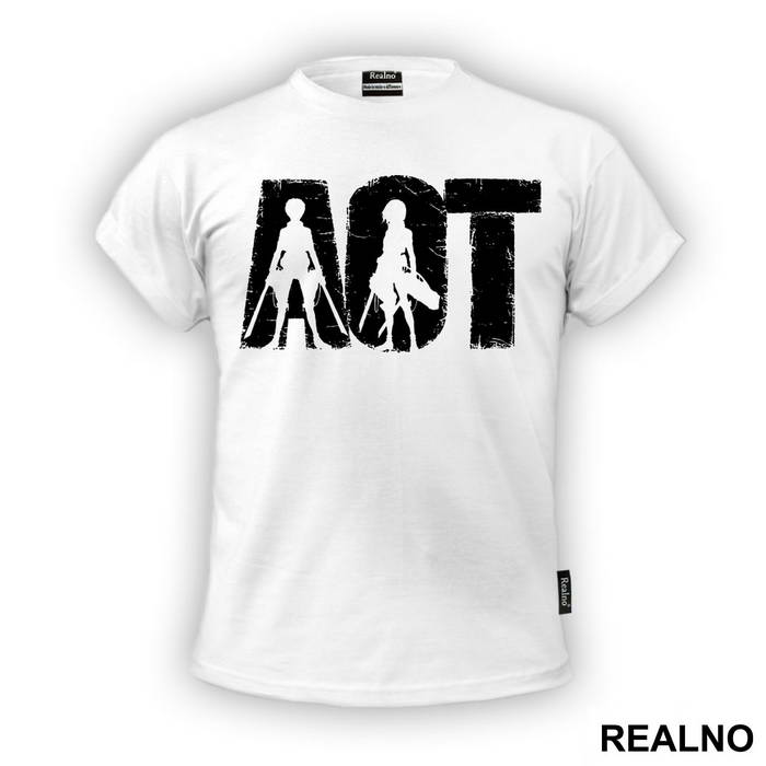 Logo - Attack on Titan - AOT - Majica
