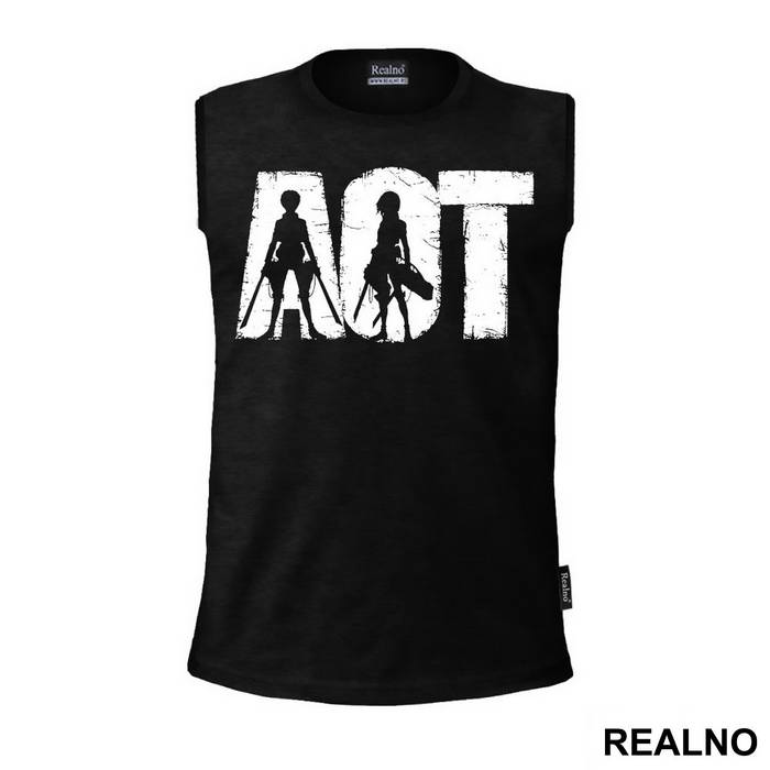 Logo - Attack on Titan - AOT - Majica