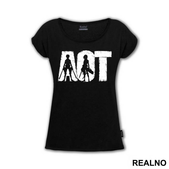 Logo - Attack on Titan - AOT - Majica