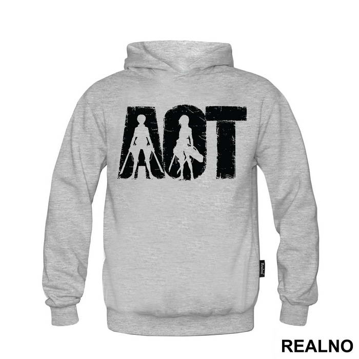 Logo - Attack on Titan - AOT - Majica