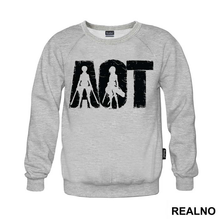 Logo - Attack on Titan - AOT - Majica