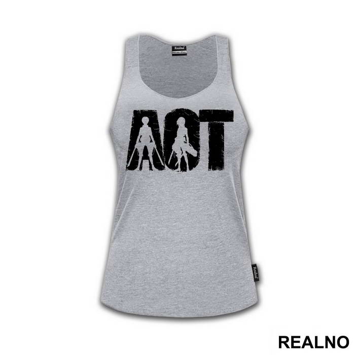 Logo - Attack on Titan - AOT - Majica