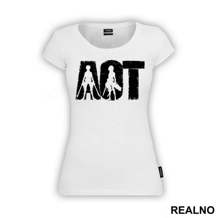 Logo - Attack on Titan - AOT - Majica