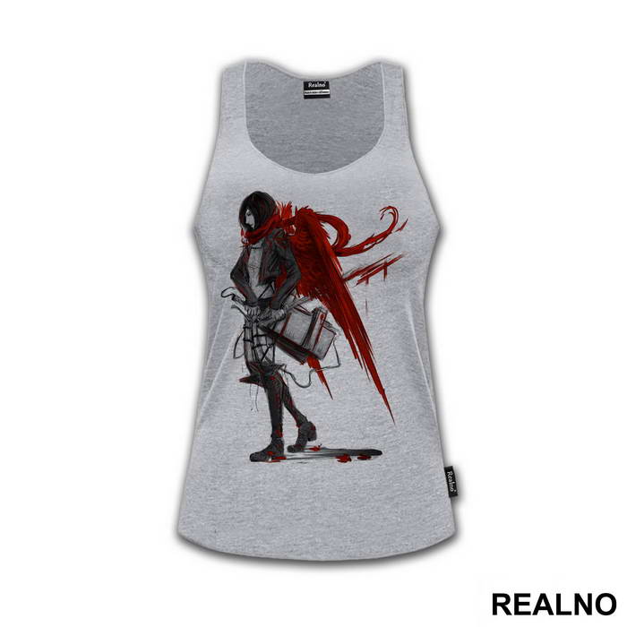 Mikasa Ackerman And Red Wings - Attack on Titan - AOT - Majica