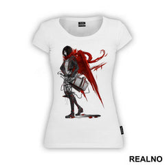 Mikasa Ackerman And Red Wings - Attack on Titan - AOT - Majica