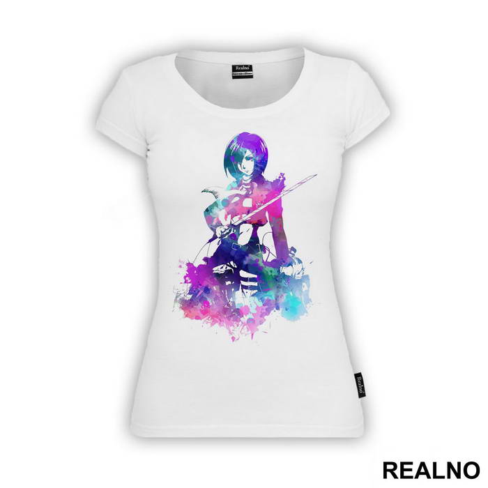 Mikasa Ackerman - Purple - Attack on Titan - AOT - Majica